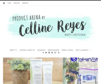 Cellinereyes.com(Product Arena by Celline08) Screenshot