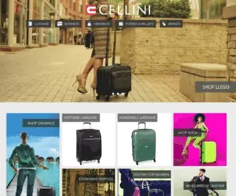 Celliniluggage.co.za(Cellini Luggage Online Shop) Screenshot