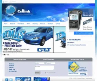 Cellinkgy.com(Cellink Online) Screenshot