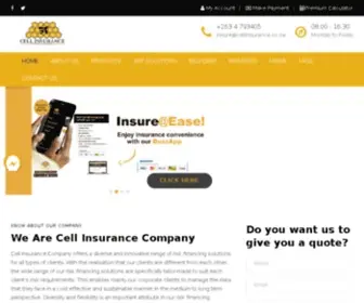 Cellinsurance.co.zw(Cell Insurance Company) Screenshot