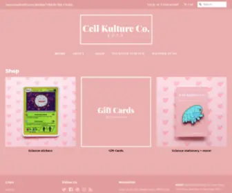 Cellkulture.com(Our mission) Screenshot