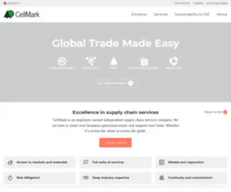 Cellmark.com(Home Page) Screenshot