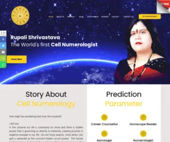 Cellnumerology.com(World Best Cell Numerology) Screenshot