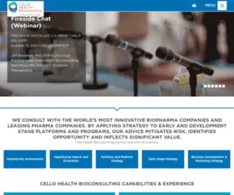 Cellohealthbioconsulting.com(Defined Health) Screenshot