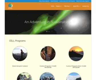 Cellonline.org(Center for Ecological Living and Learning) Screenshot
