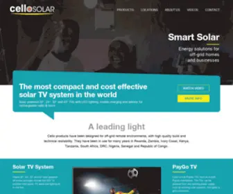 Cellosolartv.com(Cellosolartv) Screenshot