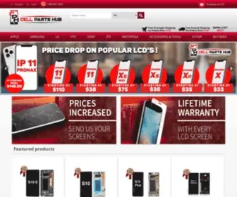 Cellpartshub.com(Phone Repair Shop Vendor) Screenshot