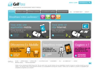 Cellpass.fr(Solutions de micropaiement web et mobile) Screenshot