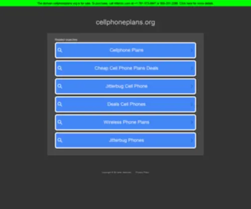 Cellphoneplans.org(Cellphoneplans) Screenshot
