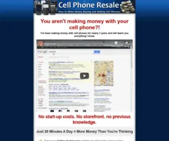 Cellphoneresale.com(Cell Phone Resale) Screenshot