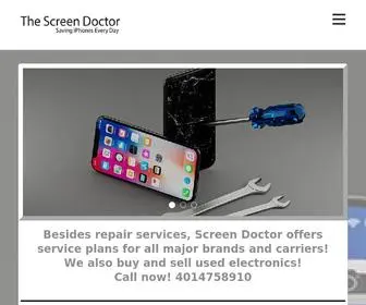 Cellphoneservicespawtucket.com(Screen Doctor) Screenshot