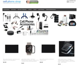 Cellphoneshop.co(Cheap Unlocked Cell Phones) Screenshot