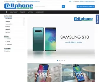 Cellphonewarehousebw.com(Cellphone Warehouse) Screenshot