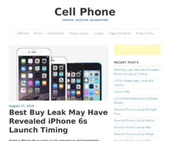 Cellphonews.com(Cell Phone) Screenshot