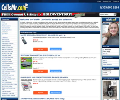 Cellsmr.com(All Load cells) Screenshot