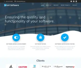 Cellsoftware.co.uk(Cell Software) Screenshot