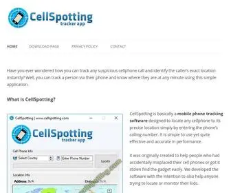 Cellspotting.com(CellSpotting) Screenshot