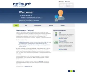 Cellsynt.com(Cellsynt AB) Screenshot