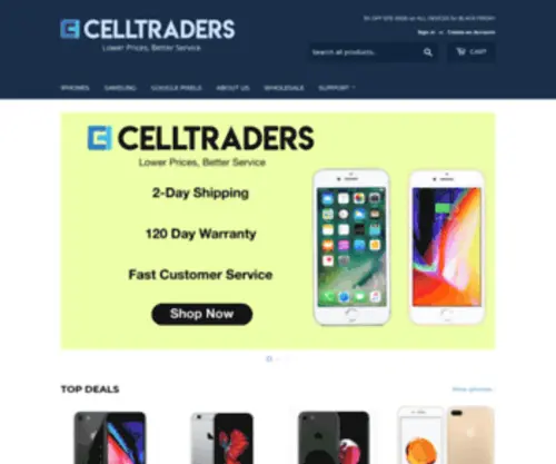 Celltraders.com(Celltraders) Screenshot