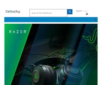 Cellucity.co.za(Online Shop) Screenshot