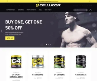 Cellucor.com(Cellucor®) Screenshot