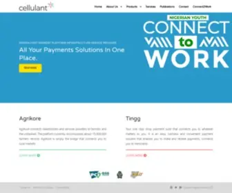 Cellulant.com.ng(Mobile Money) Screenshot