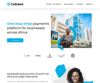 Cellulant.com(Accelerating Economic Growth for Africa through Payments) Screenshot