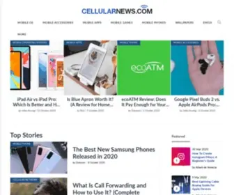 Cellular-News.com(Your Ultimate Source For Mobile News) Screenshot