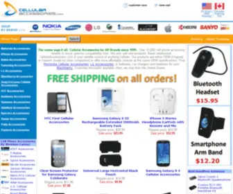 Cellularaccessories.com(Cellular Accessories) Screenshot