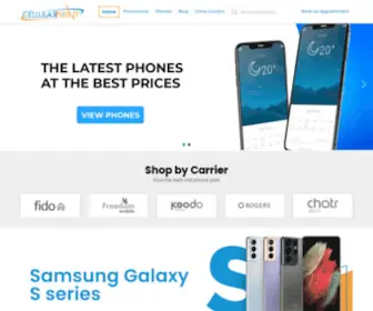 Cellularpoint.ca(Best Cell Phone Plans in Canada) Screenshot