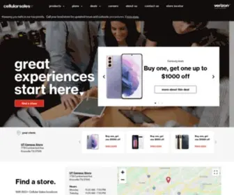 Cellularsales.com(Verizon's Largest Authorized Retailer) Screenshot