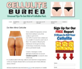 Celluliteburned.com(Celluliteburned) Screenshot