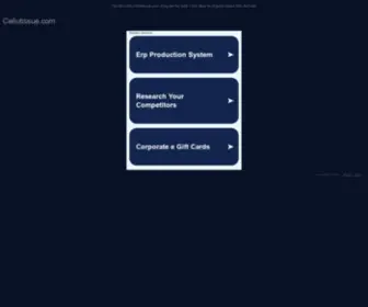 Cellutissue.com(Cellutissue) Screenshot