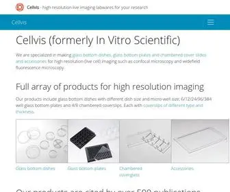 Cellvis.com(Cellvis (formerly In Vitro Scientific)) Screenshot