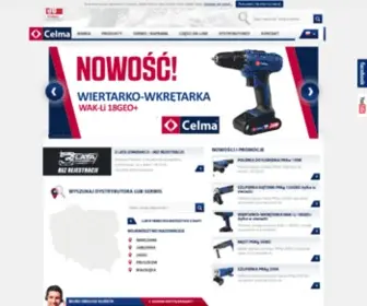 Celma.com.pl(Wiertarki, Młoty, Wkrętarki, Elektronarzędzia) Screenshot