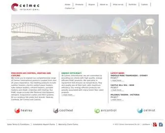 Celmec.com.au(Gas & Electric Heaters) Screenshot