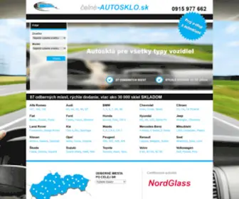 Celne-Autosklo.sk(Autosklo) Screenshot