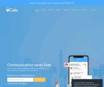 Celohealth.com(Celo) Screenshot