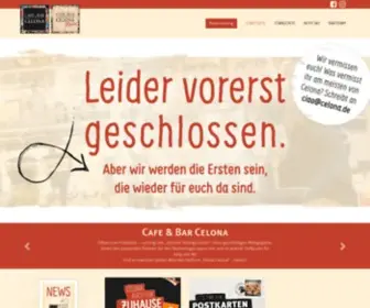 Celona.de(Cafe & Bar Celona) Screenshot