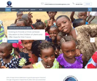 Celonline.org(Christian Education in Liberia) Screenshot