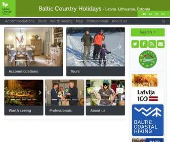 Celotajs.lv(Baltic Country Holidays) Screenshot