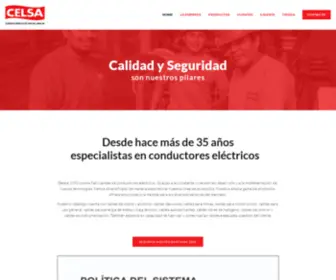 Celsa.com.pe(CELSA S.A / CONDUCTORES ELÉCTRICOS) Screenshot