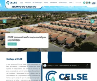 Celse.com.br(Centrais Elétricas de Sergipe S.A) Screenshot