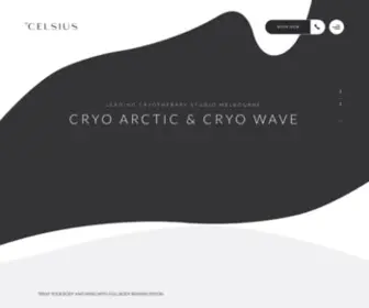 Celsiuscryotherapy.com.au(Leading cryotherapy studio melbourne) Screenshot