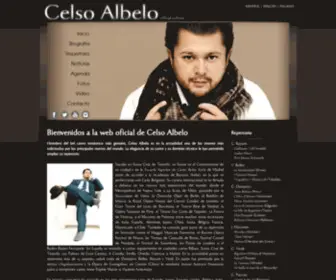 Celsoalbelo.com(Celso Albelo) Screenshot