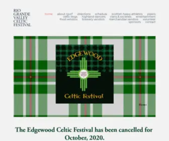 Celtfestabq.com(Rio grande valley celtic festival) Screenshot