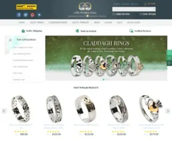 Celtic-Weddingrings.com(Celtic Rings Ltd) Screenshot