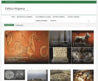 Celticahispana.com(Los celtas de la Península Ibérica) Screenshot