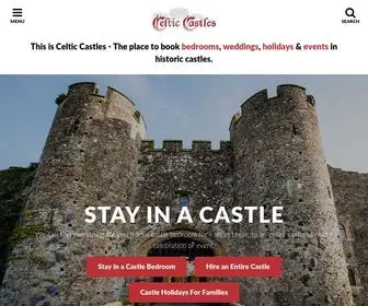 Celticcastles.com(Celtic Castles) Screenshot