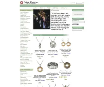 Celticcolours.com(Celtic Rings) Screenshot